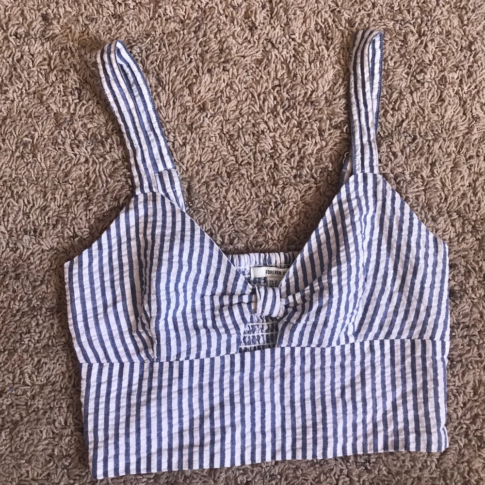 Cropped tank top